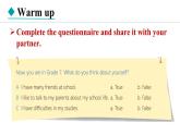2025年冀教版七年級英語上冊Unit 3 All about me 6. Lesson 6（課件）
