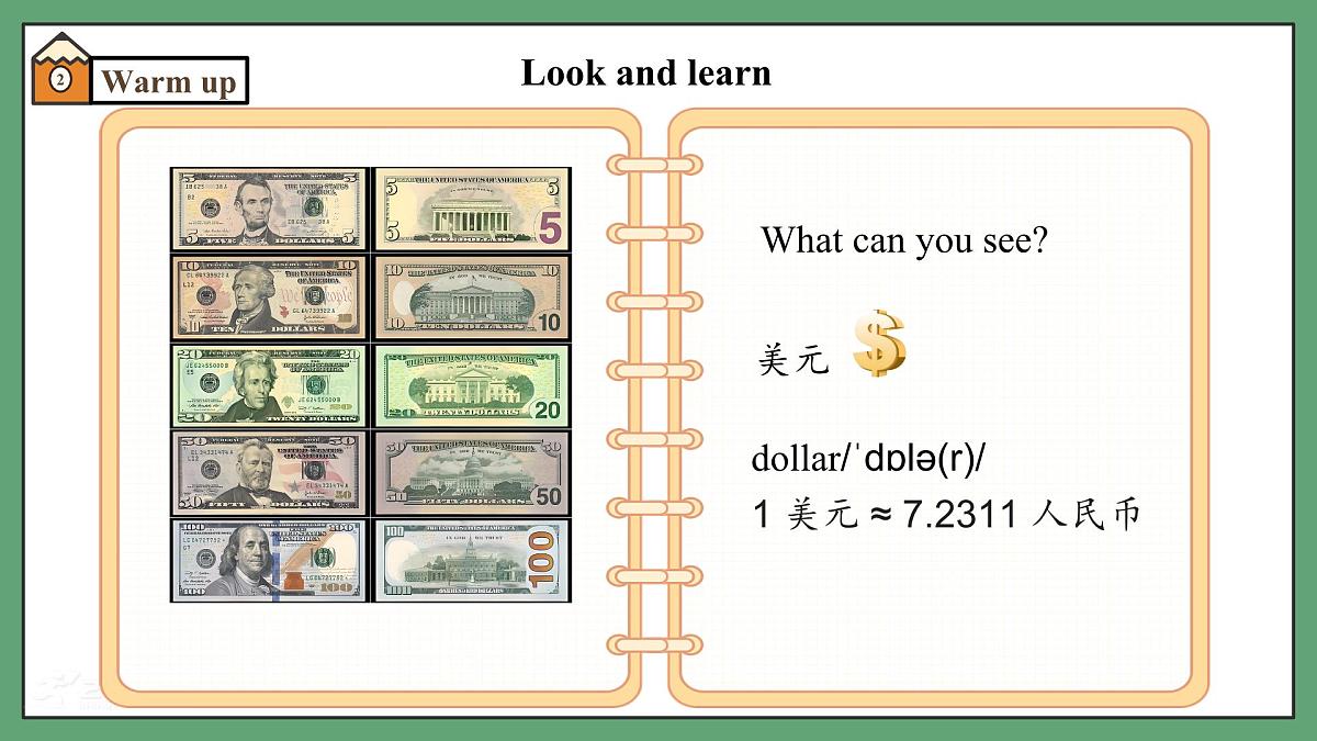 译林版2024版七年级上册英语Unit 7 Be wise with money（第1课时）Welcome to the unit.教学课件第5页