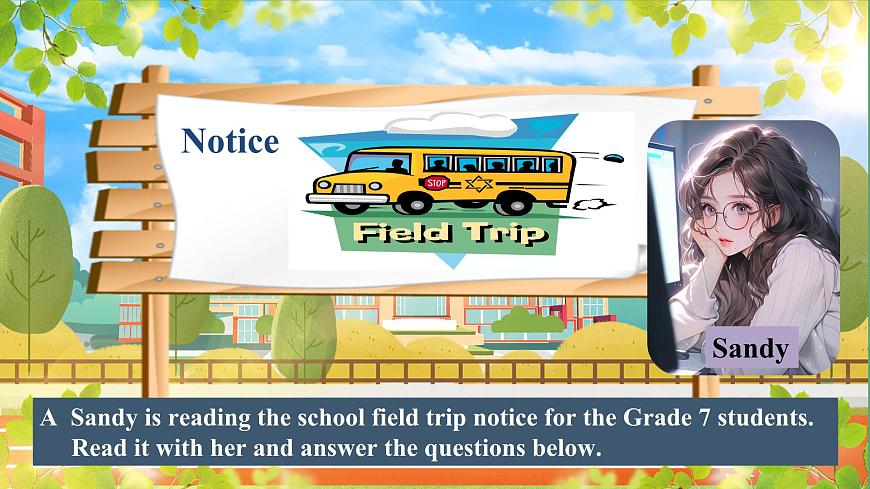 译林版2024版七年级上册英语Unit 4 School life（第5课时）Integration（课件）第7页