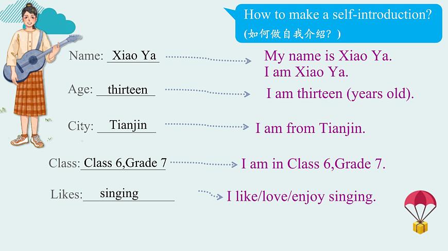 Unit 1 Lesson 3 Thinking skills & Reading strategies课件-仁爱科普(2024)版英语七年级上册第5页
