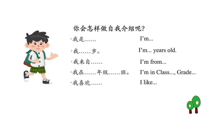 Unit 1 Lesson 6 Oral Communication课件-仁爱科普(2024)版英语七年级上册第4页