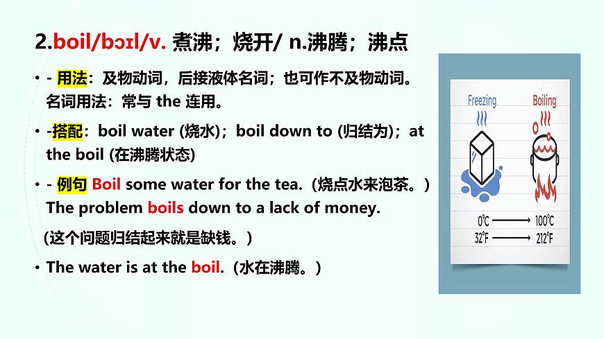 2025年秋人教版八年级上册 Unit 5 What a Delicious Meal单词精讲课件（含练习题）第5页