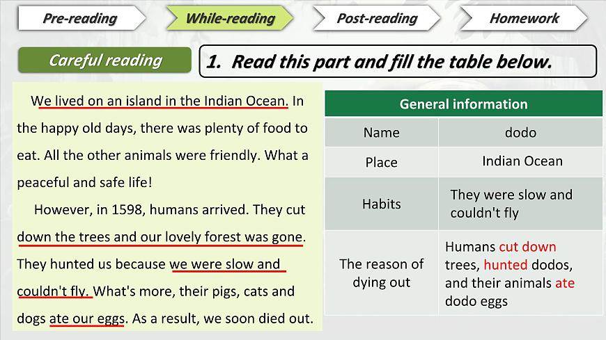 2025年新外研版英语七上：Unit 5 读写课 课件第7页