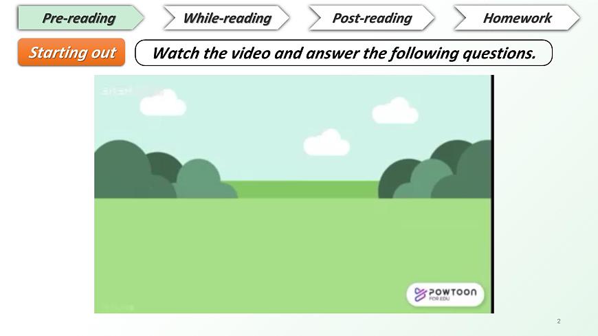 2025年新外研版英语七上：Unit 6 读思课 课件第2页