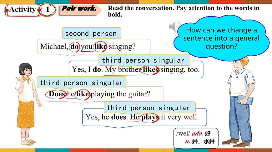 Unit 2 Lesson 5 Grammar in Use2.2课件-仁爱科普(2024)版初中英语七年级上册第8页