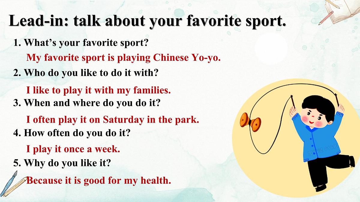 Unit 4 Lesson 7 Reading for Writing课件-仁爱科普(2024)版英语七年级上册第3页