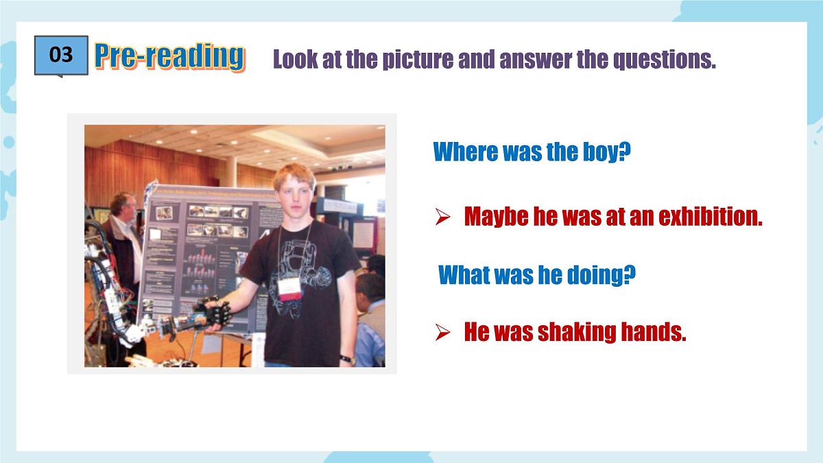 Unit 3 Make it happen Understanding ideas（A helping hand)新教材外研版八上英语课件含音视频第5页