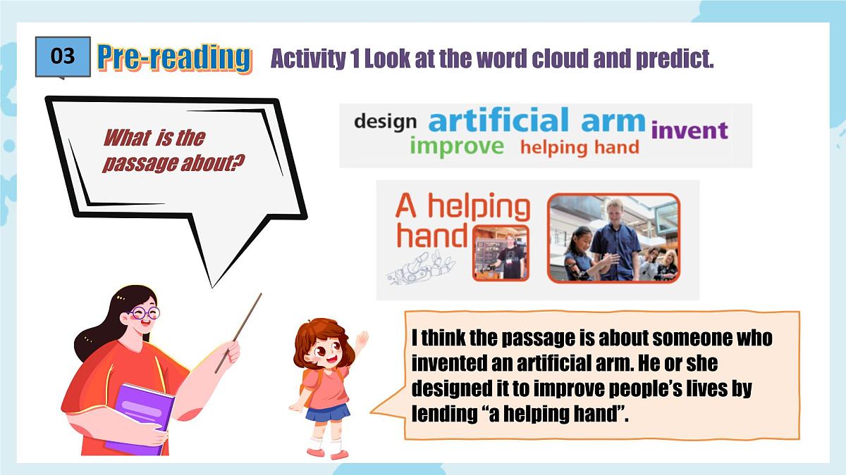 Unit 3 Make it happen Understanding ideas（A helping hand)新教材外研版八上英语课件含音视频第6页