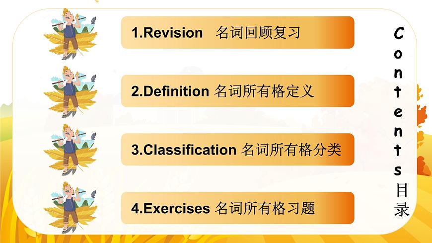 2025新外研版英语七上语法课件：：Unit 3 名词所有格第2页