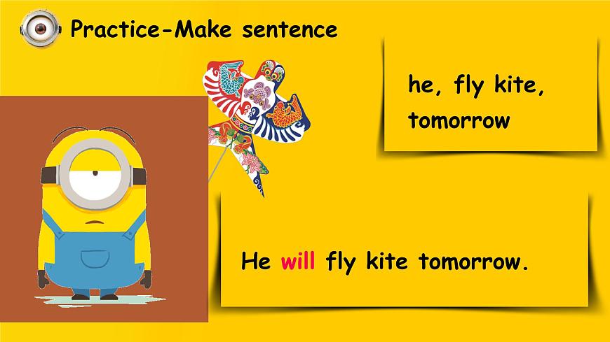 2025新外研版英语七上语法课件：：Unit 6 一般将来时第8页