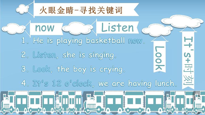 2025新外研版英语七上语法课件：：Unit 5 一现在进行时第3页