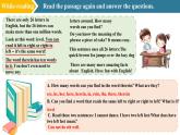【創(chuàng)新情境】新冀教版初中英語7上 Unit 2 Lesson 2 Amazing English（課件+視頻）