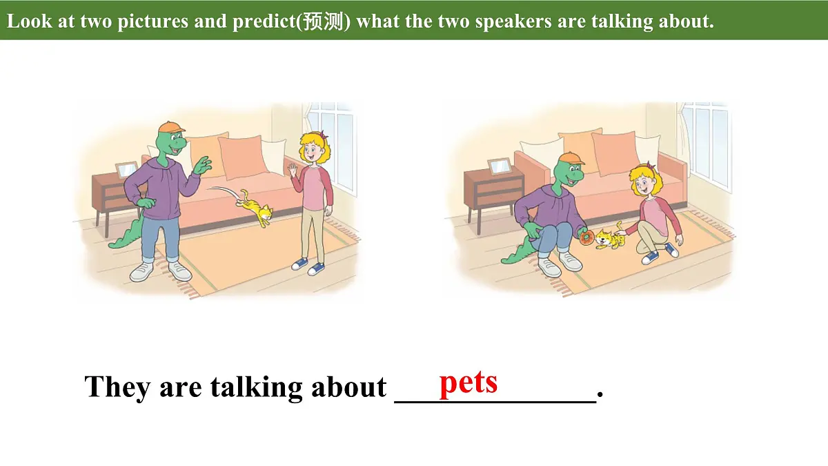 【创新情境】Unit 5 Lesson 1 I'd like to have a pet课件-新冀教版（2024）七上第5页