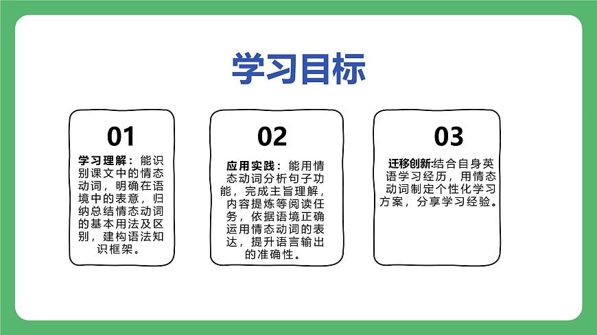 冀教版英语八年级上册 Unit4 课时4 Lesson4  同步课件第3页