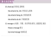 2025年新外研社英語初中八上 Unit 2 單元知識梳理 課件
