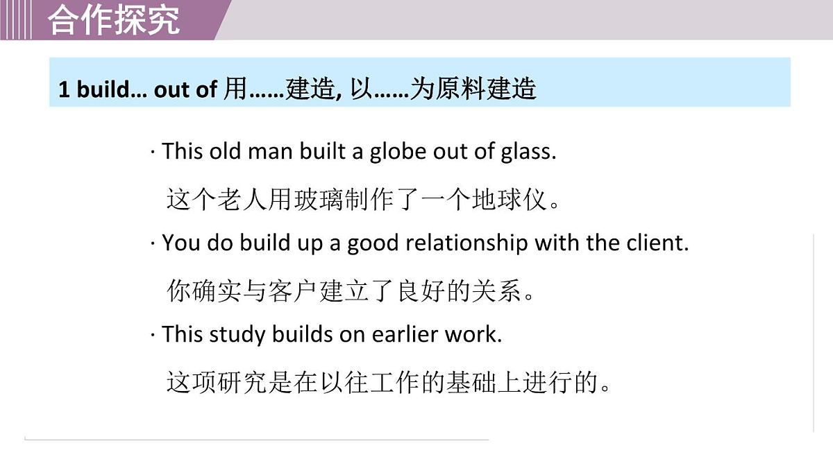 2025年新外研社英语初中八上 Unit 3 核心短语 课件第2页