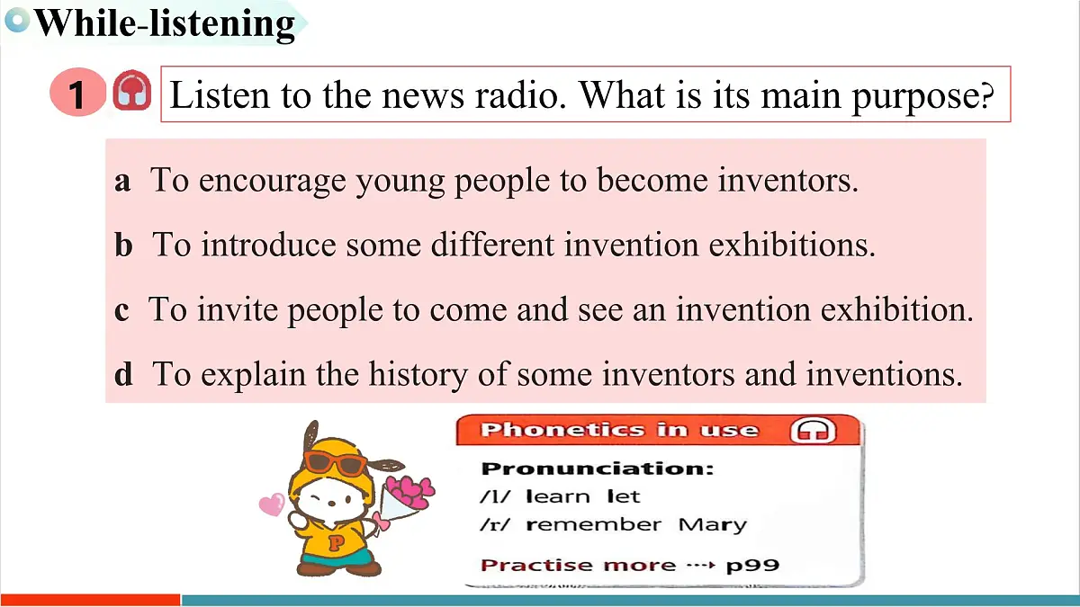 Unit 3 课时4 Developing ideas Listening and Speaking（课件）第6页