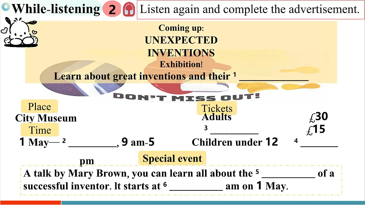 Unit 3 课时4 Developing ideas Listening and Speaking（课件）第7页