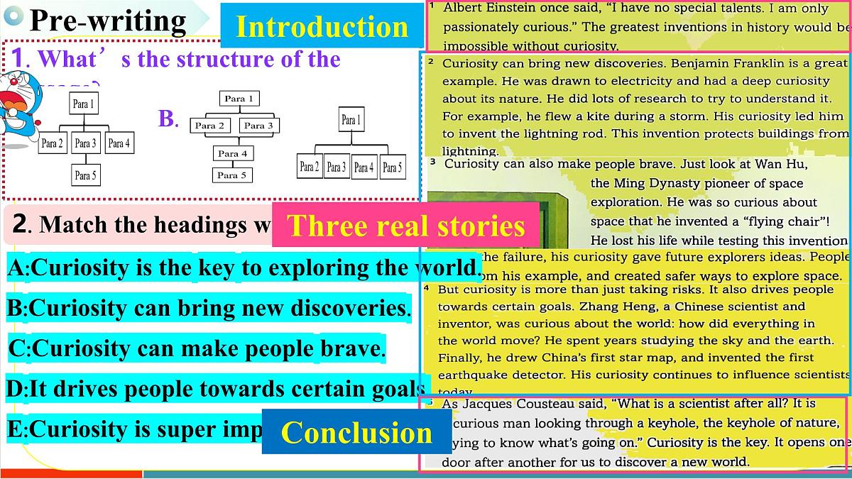Unit 3 课时5 Developing ideas Reading for writing（课件）第7页