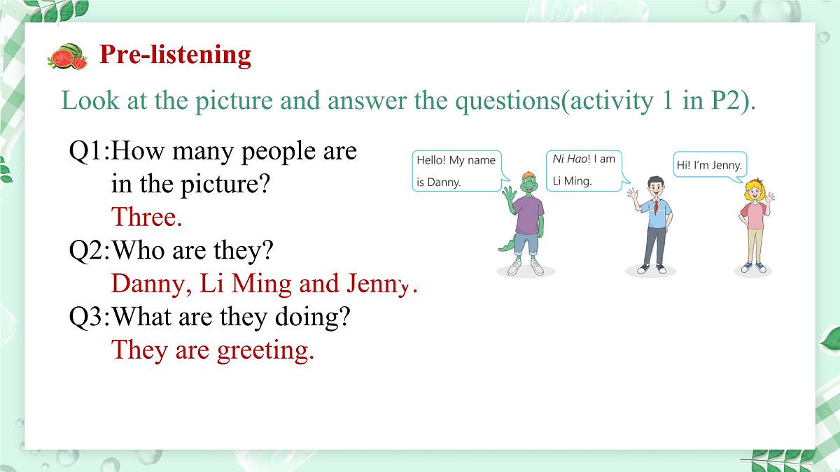 Unit 1 Lesson1 Hello 课件2025-2026学年冀教版英语七年级上册第6页