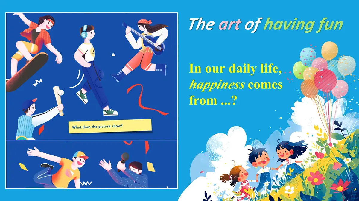 Unit 4 The art of having fun 第一课时 Starting out Understanding ideas课件 2024-2025学年外研版英语七年级下册第2页