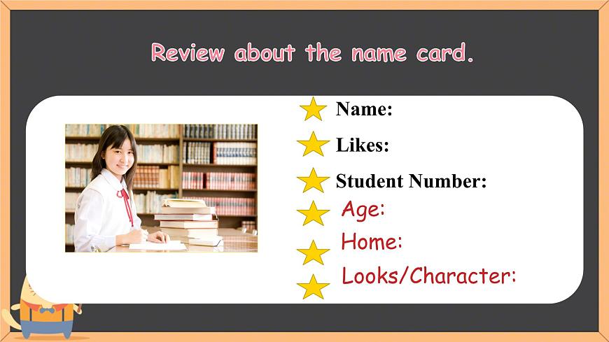 新仁爱初中英语七年级上册Unit1 Lesson 8 Wrapping up the topic课件  第6页