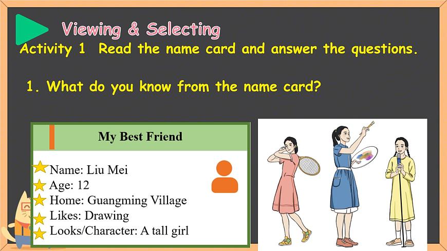 新仁爱初中英语七年级上册Unit1 Lesson 8 Wrapping up the topic课件  第8页