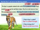 【創(chuàng)新情境】新冀教版初中英語7上 Unit 5 Lesson 5 Save the tigers!課件+視頻