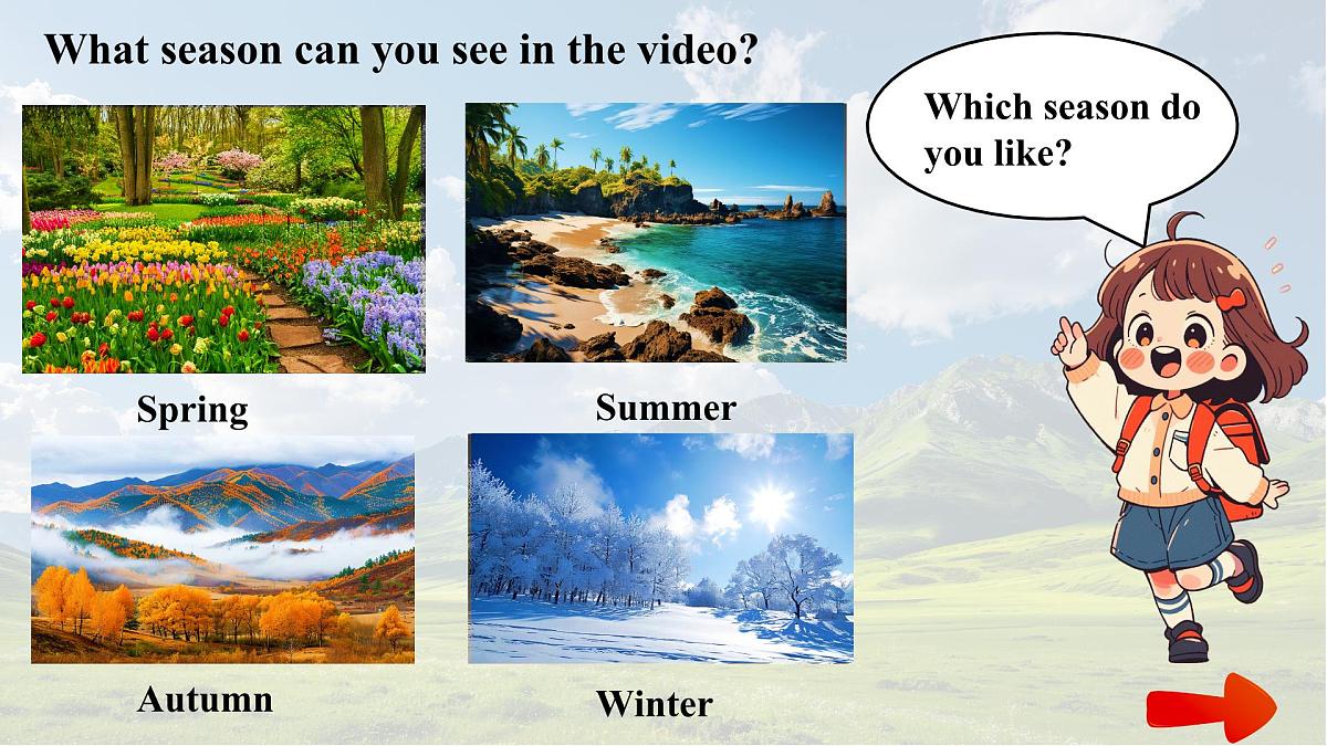 Unit 7 Lesson 5 The colourful seasons 课件第4页