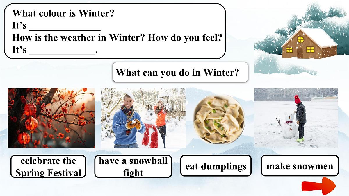 Unit 7 Lesson 5 The colourful seasons 课件第8页