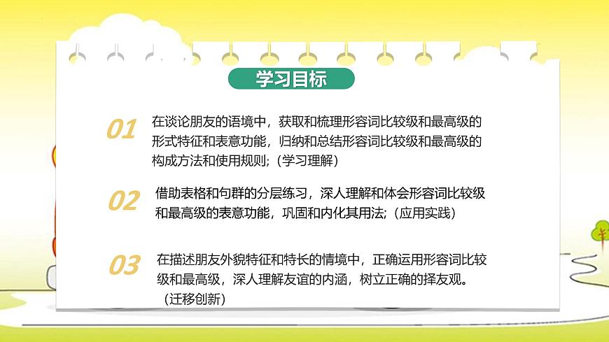 译林版英语八年级上册 Unit 1 课时4 Grammar 同步课件第2页