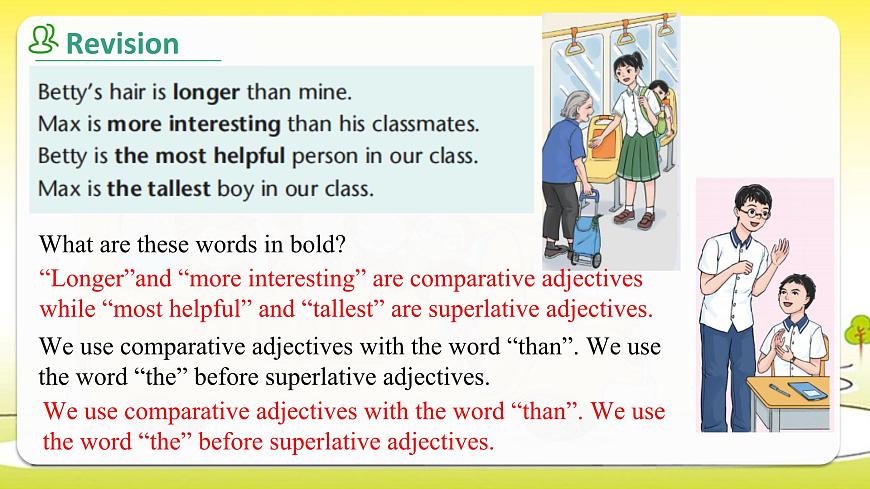 译林版英语八年级上册 Unit 1 课时4 Grammar 同步课件第5页