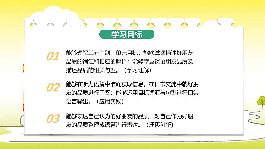 译林版英语八年级上册 Unit 1 课时1 Welcome to the unit 同步课件第2页