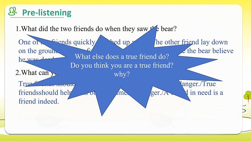 译林版英语八年级上册 Unit 1 课时6 Integration ABC 同步课件第8页