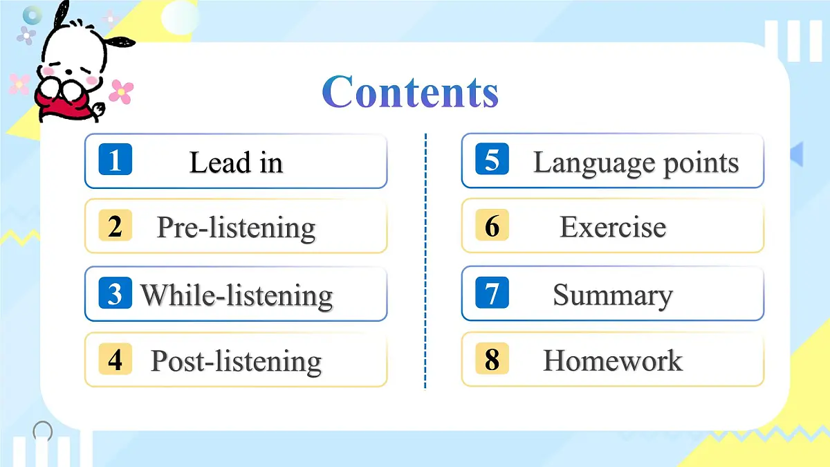 外研版英语八年级上册 Unit 3 课时4 Developing ideas Listening and Speaking 同步课件第3页