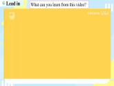 外研版英語八年級上冊 Unit 3 課時4 Developing ideas Listening and Speaking 同步課件