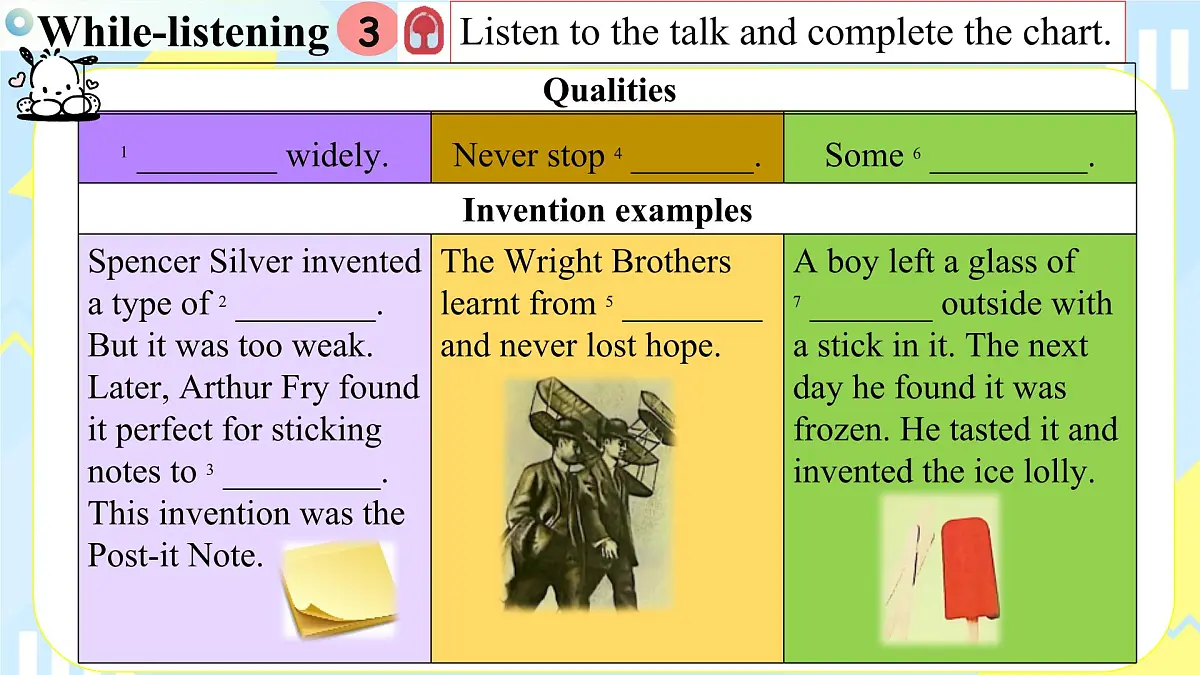外研版英语八年级上册 Unit 3 课时4 Developing ideas Listening and Speaking 同步课件第8页