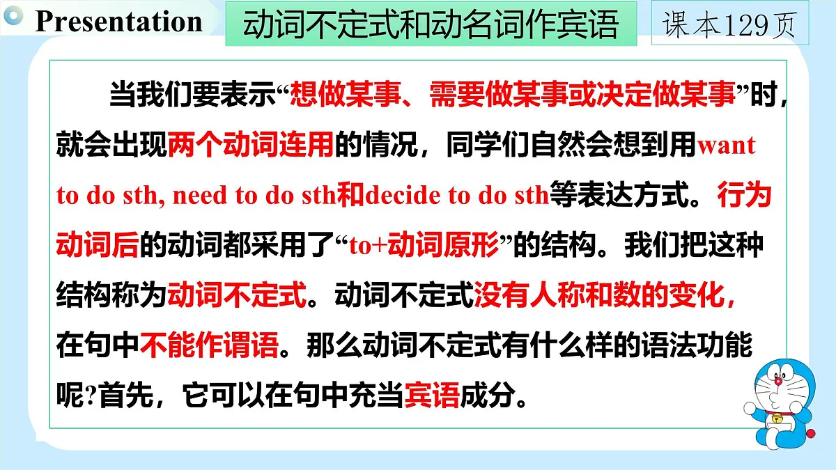 外研版英语八年级上册 Unit 3 课时3 Understanding ideas Grammar 同步课件第8页