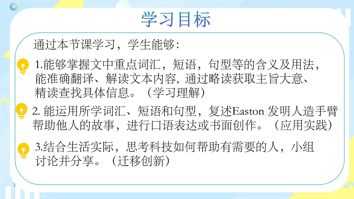 外研版英语八年级上册 Unit 3 课时2 Understanding ideas Reading 同步课件第2页