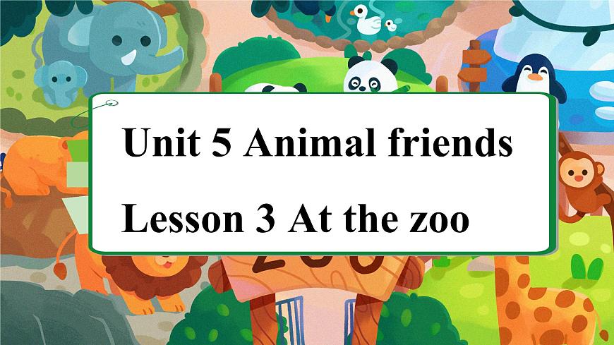 【Unit 4 Lesson 2 A family picnic课件第1页