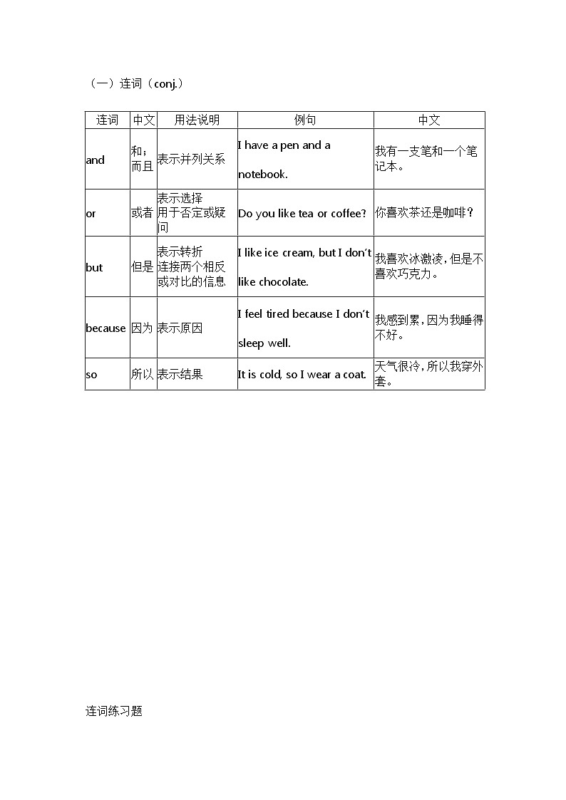 人教版（2024）七年级上册英语期末复习全册语法讲义（含练习题及答案）第3页