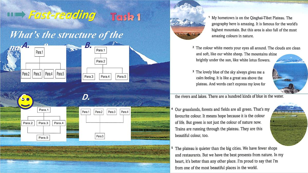 外研版（2024）初中英语七年级下册 Unit 5 Amazing nature Understanding ideas 课件第5页