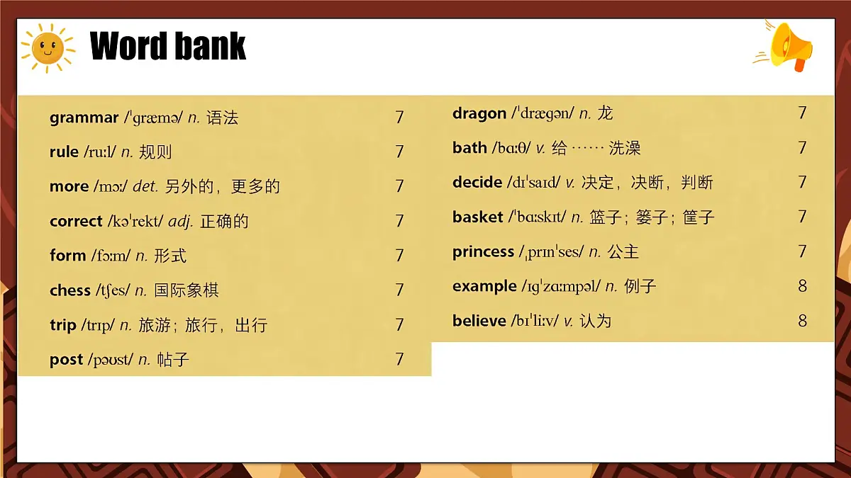外研版（2024）初中英语七年级下册 Unit 1 The secrets of happiness Understanding ideas Grammar 课件第3页