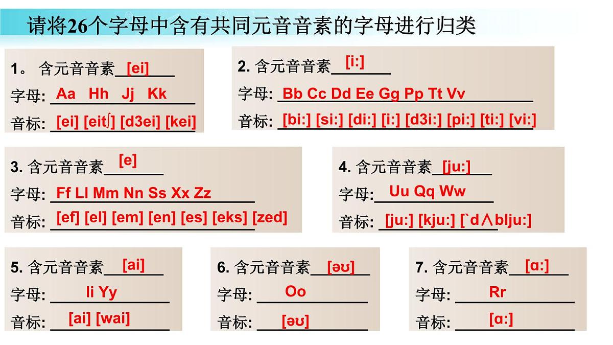 25秋（2024人教版）七年级英语上册-Starter Unit 1 课时 2 Section A（Pronunciation）（同步课件）第7页