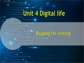Unit 4 Digital life-Reading for writing（课件 含音频）2025-2026学年外研版八年级英语上册