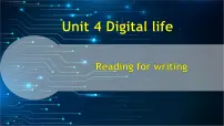 初中英语外研版(2024)八年级上册(2024)Developing ideas示范课ppt课件