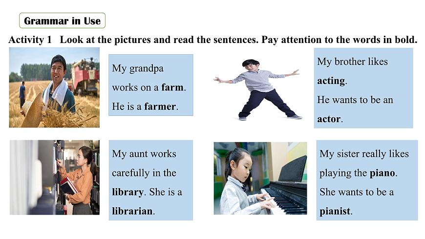 U1L5 Grammar in Use第3页