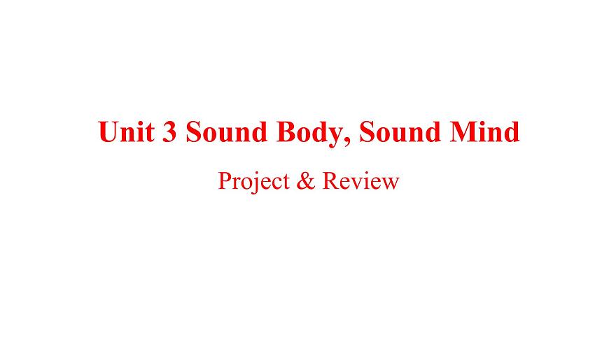 U3L8 Project&Review第1页