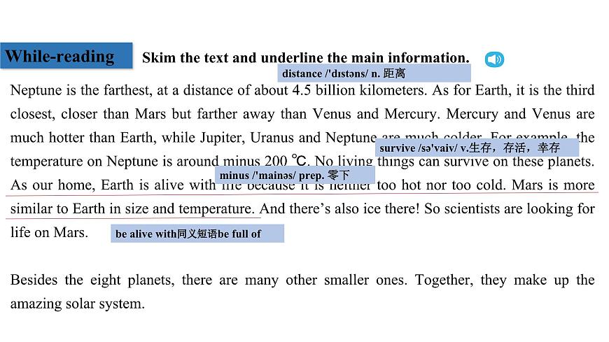 U6L4 Theme Reading第7页