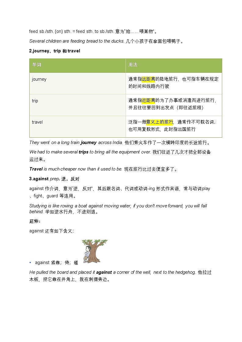 Unit 3 To be a good learner重点知识清单  2025-2026学年译林版（2024）八年级英语上册第3页